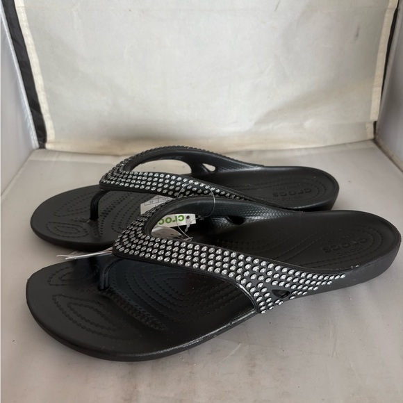 CROCS Kadee II Jewels Flip flop Slip-On Footwear 10 - Picture 3 of 7